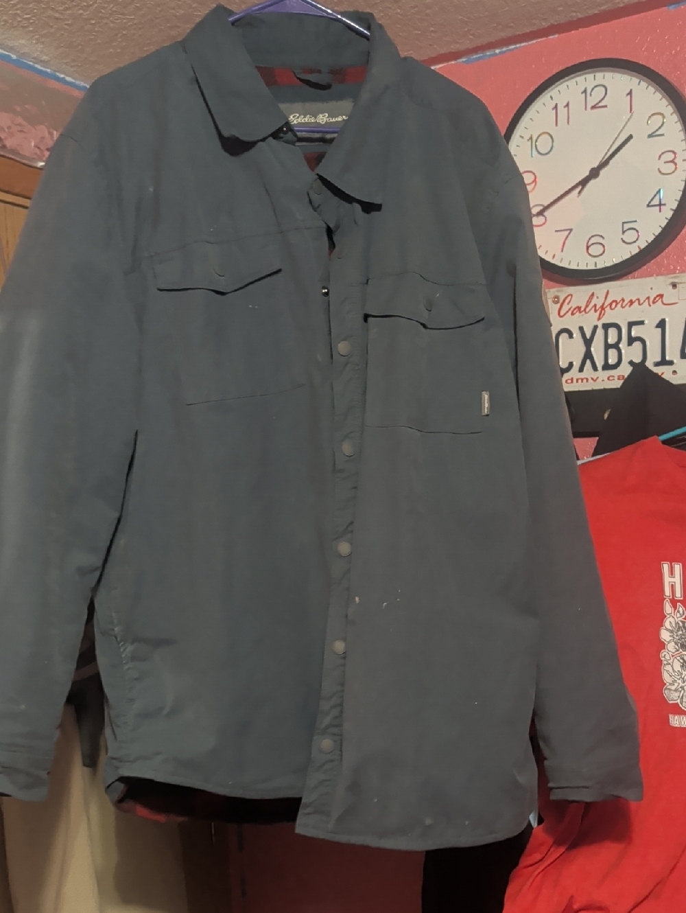 Eddie Bauer Men's Slate Blue Field Jacket